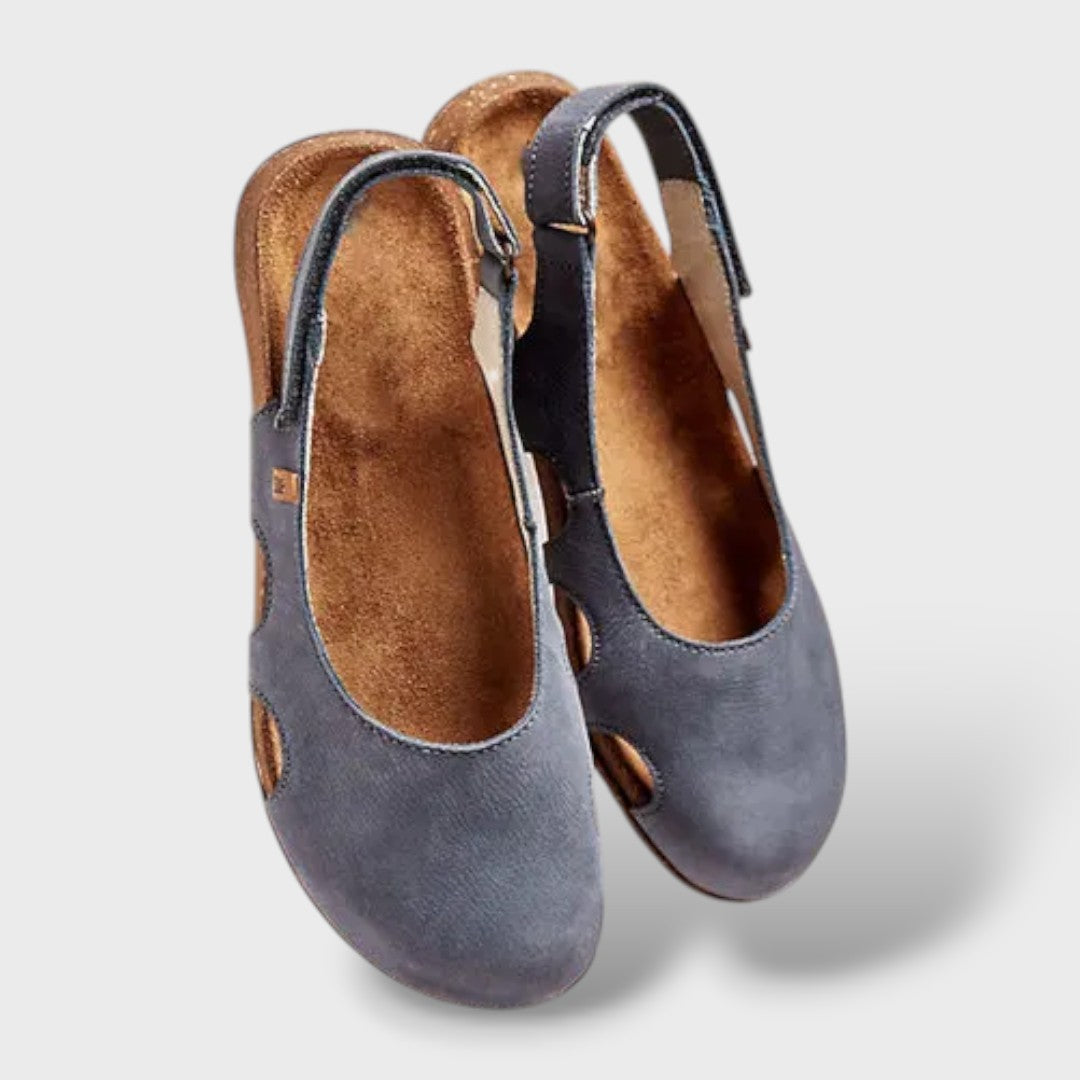 Sandalias ortopédicas acolchadas mujer elegantes