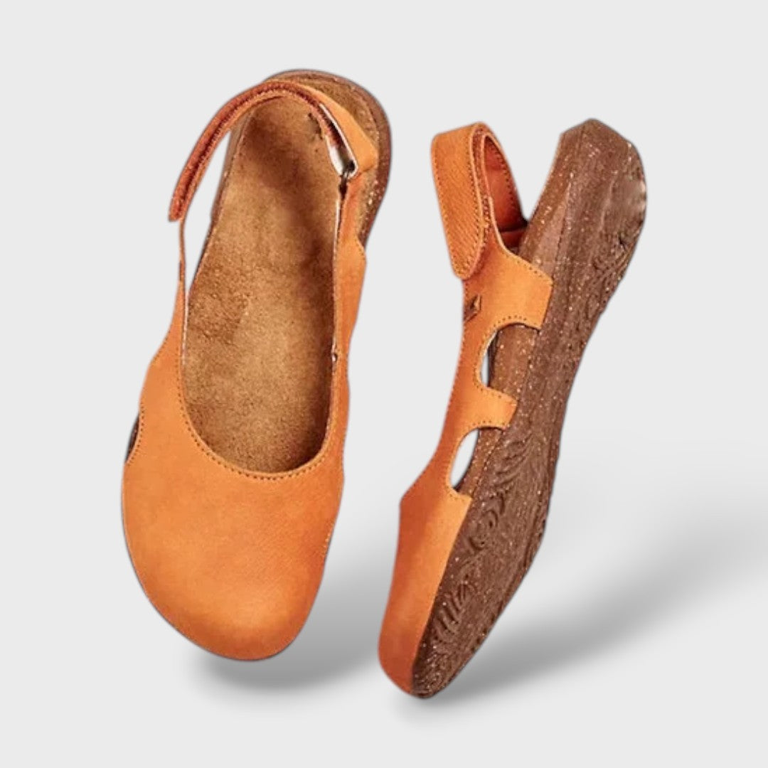 Sandalias ortopédicas acolchadas mujer elegantes