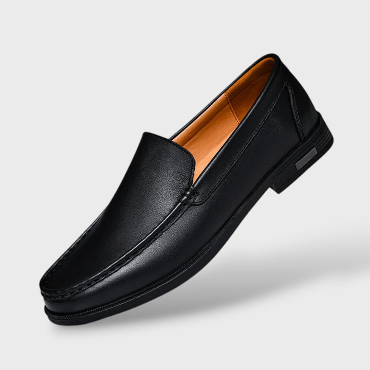 Mocasines Hombre Cuero Nappa Slip-On Clásico