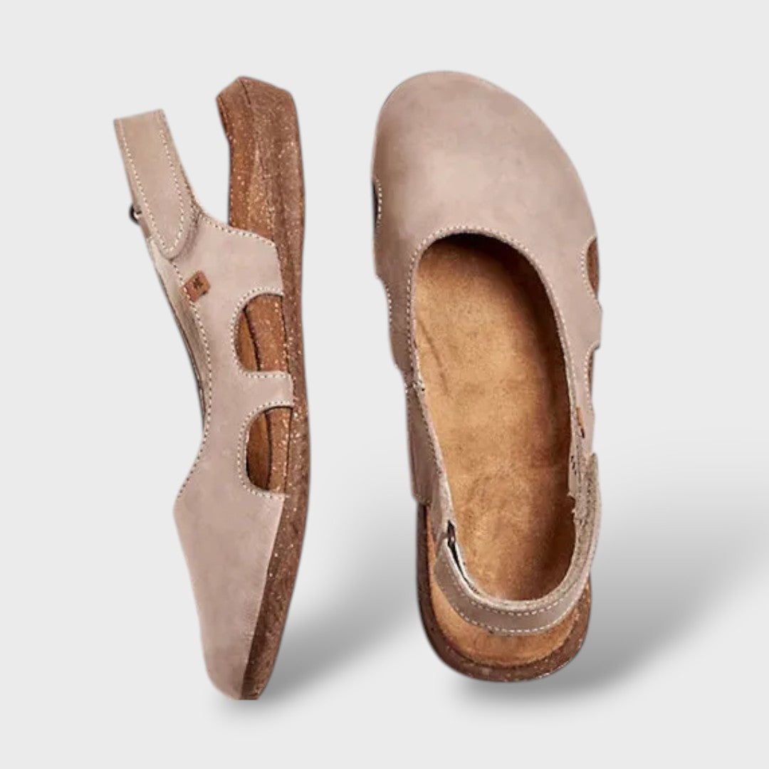 Sandalias ortopédicas acolchadas mujer elegantes