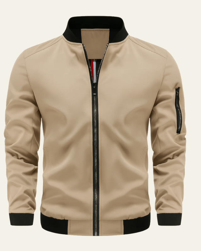 Cazadora bomber ligera para hombre