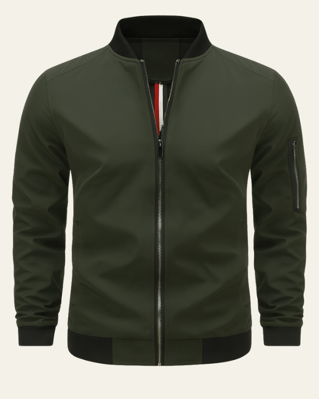 Cazadora bomber ligera para hombre