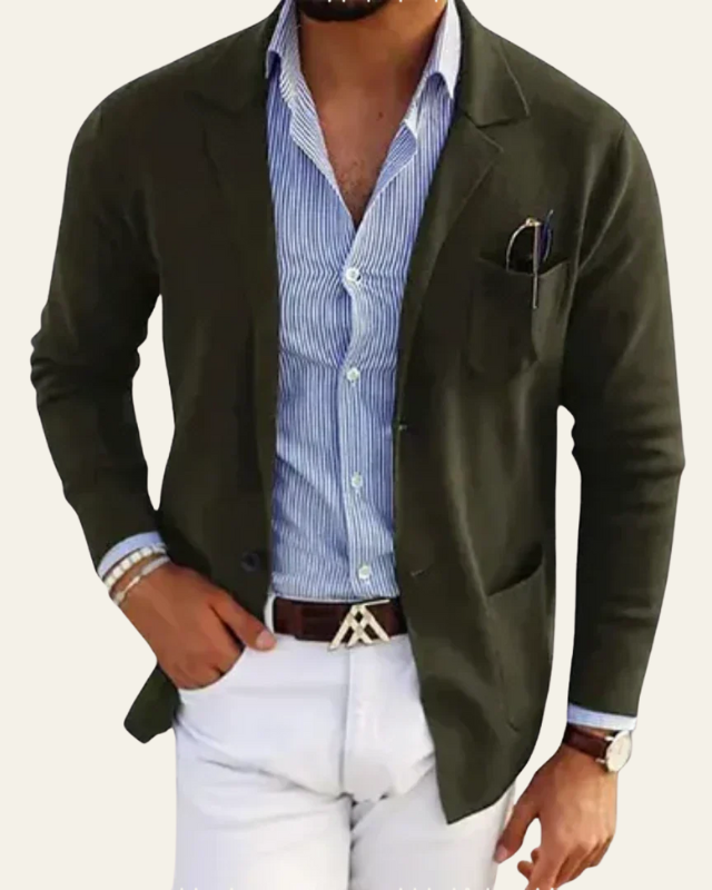 Blazer ligero de corte estructurado