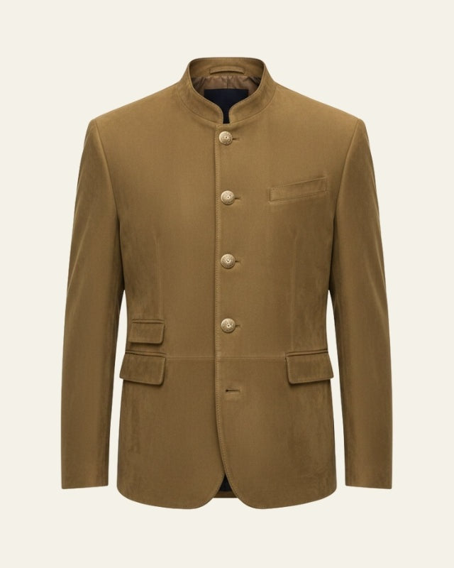 Chaqueta masculina de similpiel vegana
