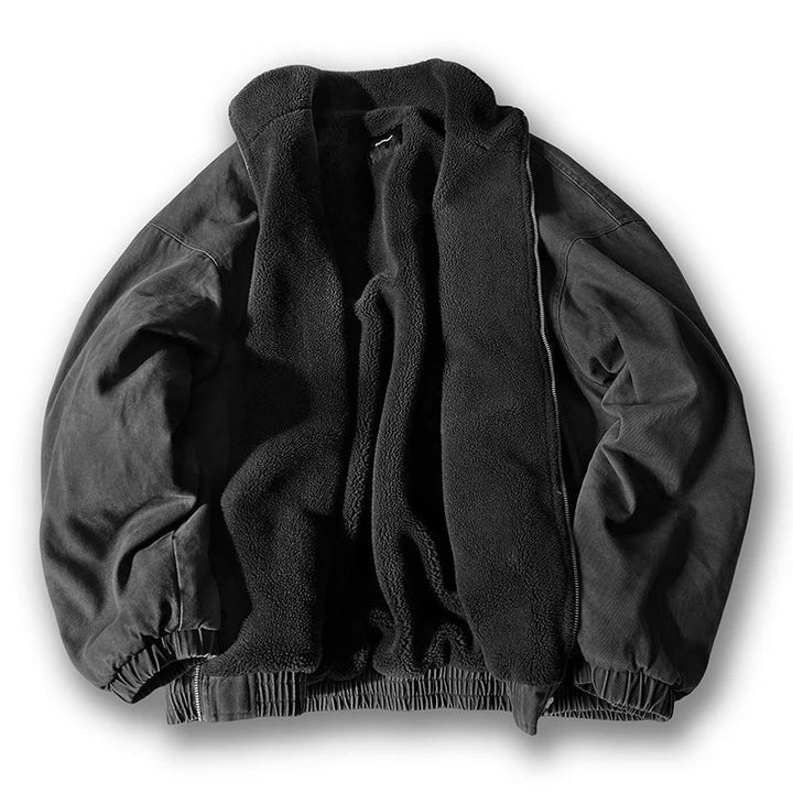 Chaqueta Forrada De Borreguito Invernal