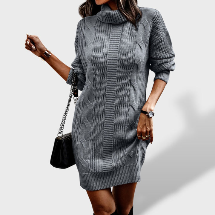 Clara™ | Vestido Suéter Punto