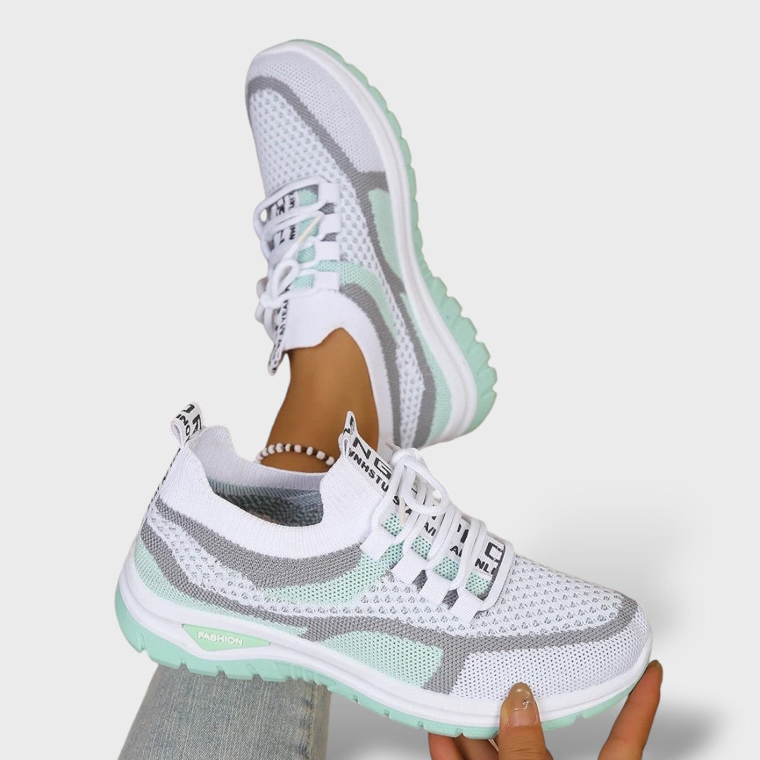 Zapatillas Ortopédicas Knit Multicolor Suela Chunky