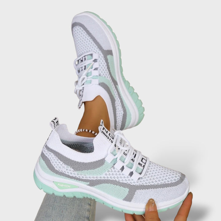 Zapatillas Ortopédicas Knit Multicolor Suela Chunky