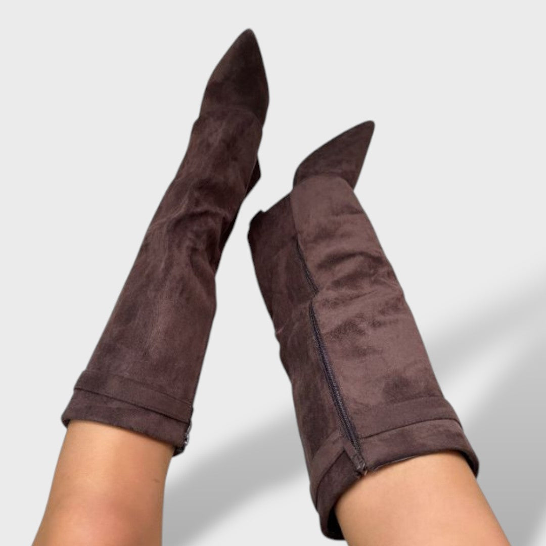 Cristela™ | Botas cowboy mujer altura rodilla