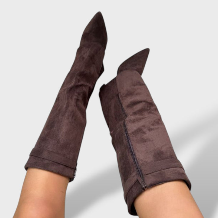 Cristela™ | Botas cowboy mujer altura rodilla