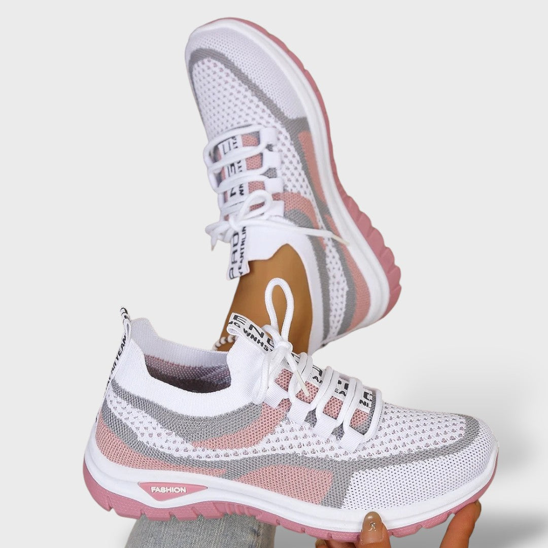 Zapatillas Ortopédicas Knit Multicolor Suela Chunky