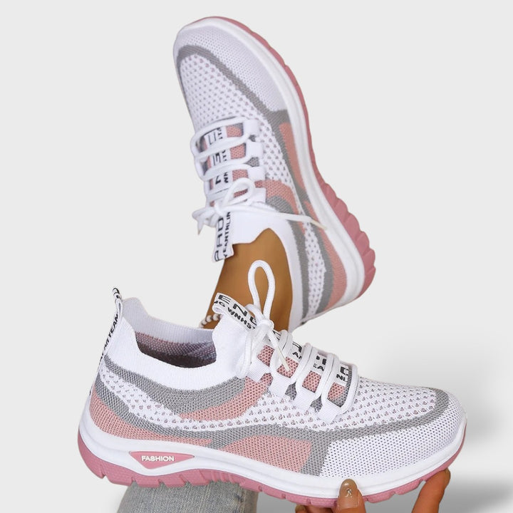 Zapatillas Ortopédicas Knit Multicolor Suela Chunky