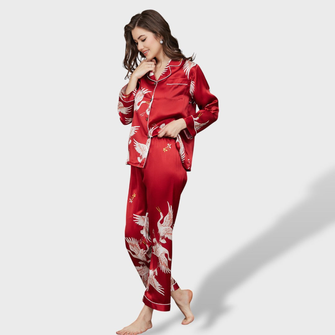 Camila™ | Pijama estampado mujer