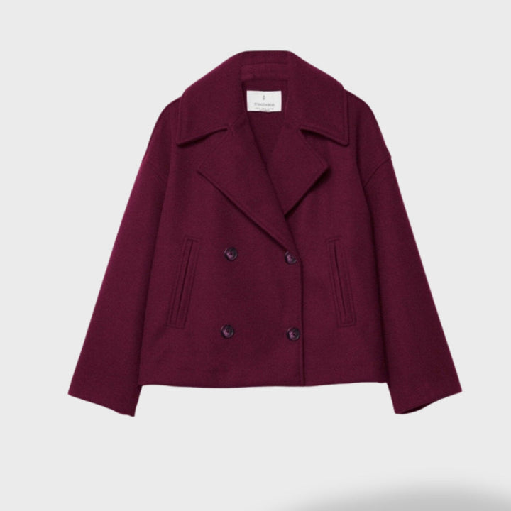 Lucía™ | Chaqueta Corta Cruzada Elegante Prenda Exterior