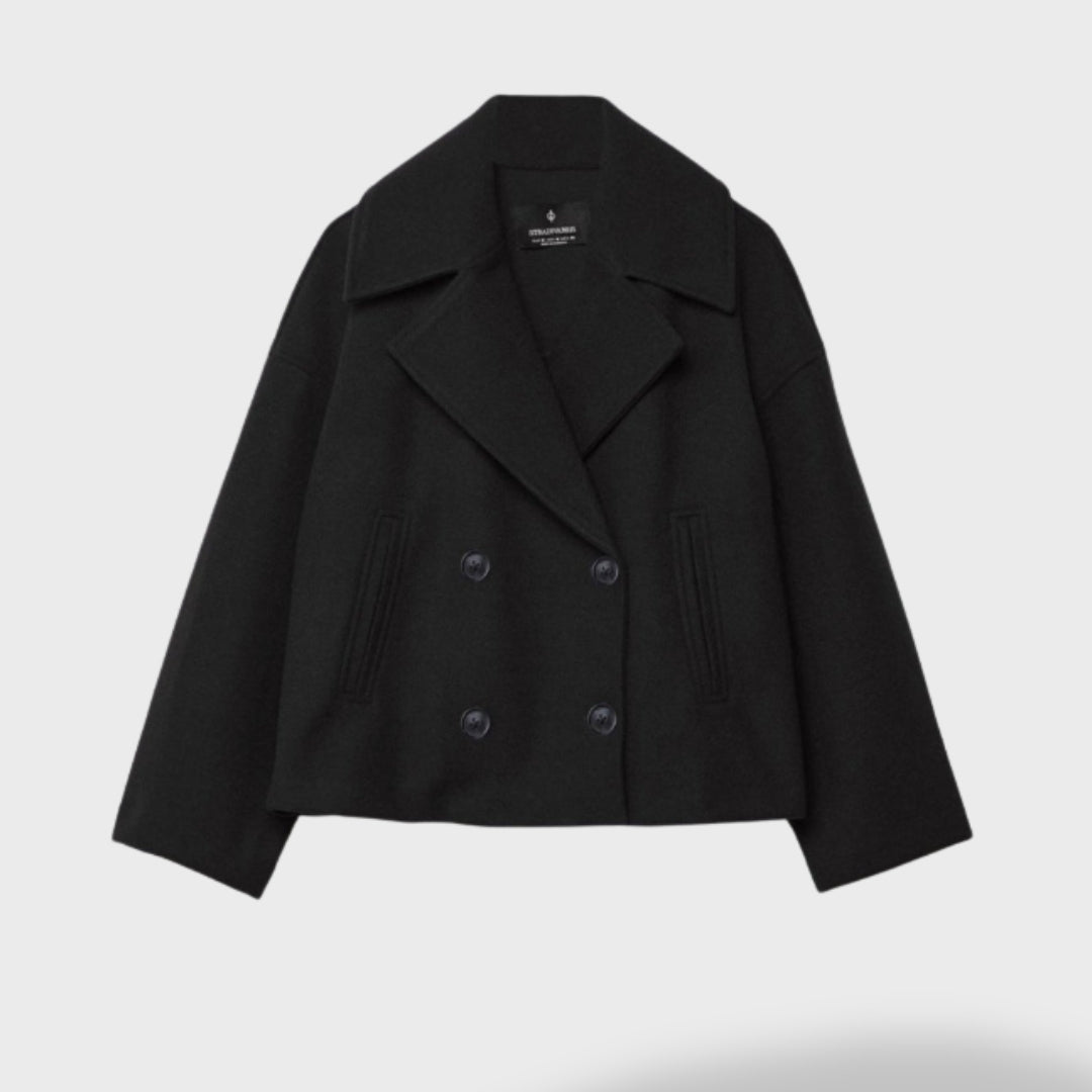 Lucía™ | Chaqueta Corta Cruzada Elegante Prenda Exterior