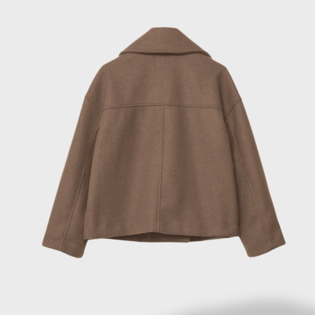 Lucía™ | Chaqueta Corta Cruzada Elegante Prenda Exterior