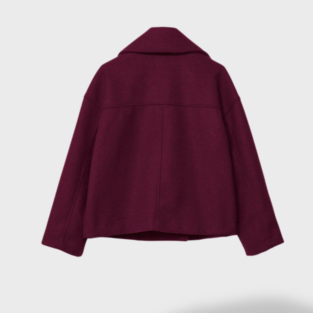 Lucía™ | Chaqueta Corta Cruzada Elegante Prenda Exterior