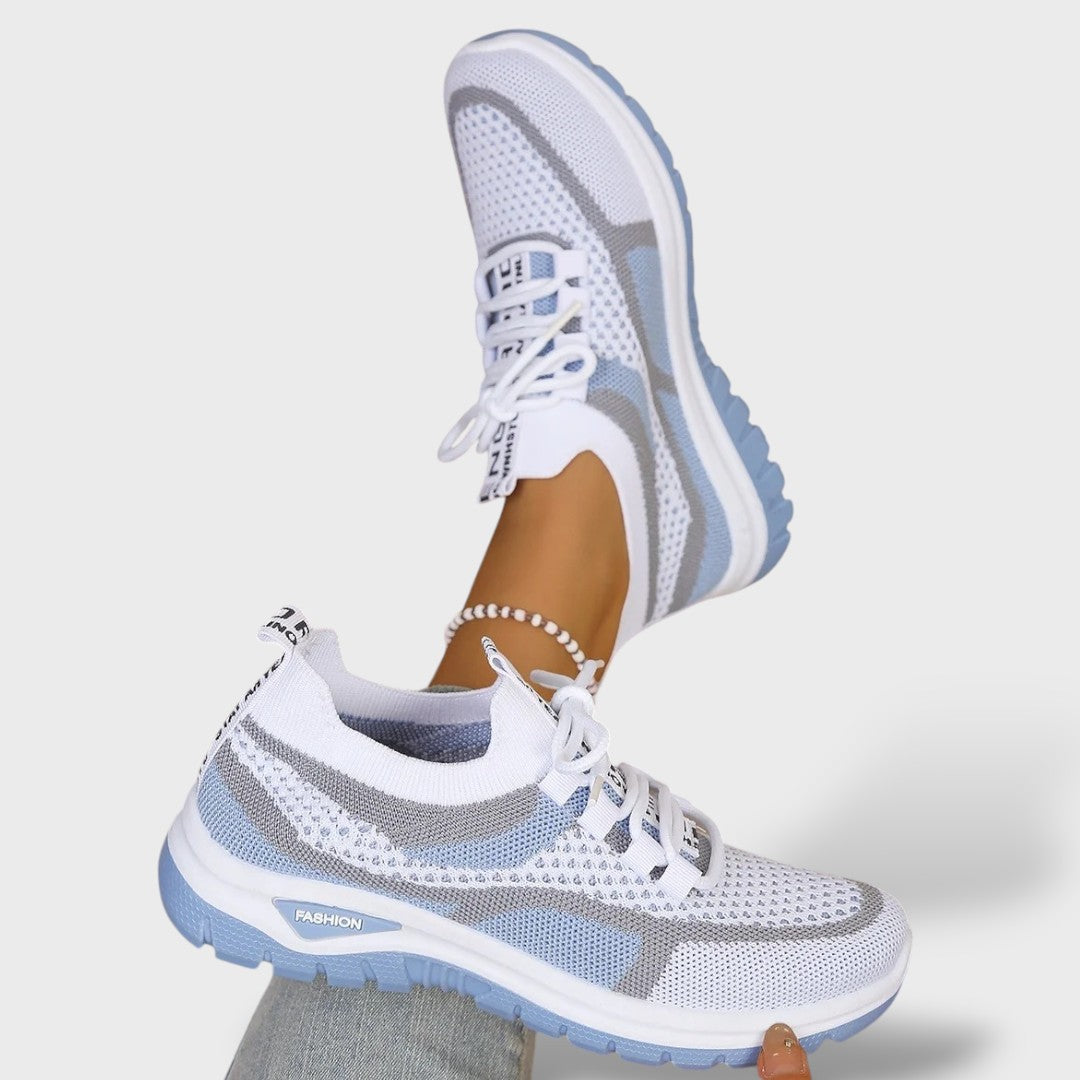 Zapatillas Ortopédicas Knit Multicolor Suela Chunky