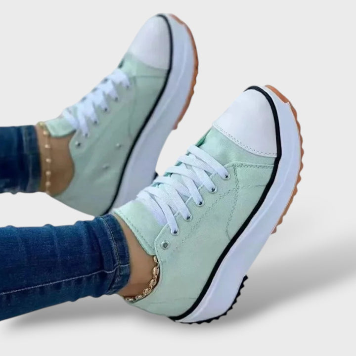 Zapatillas Ortopédicas Chunky Neón Suela Plataforma