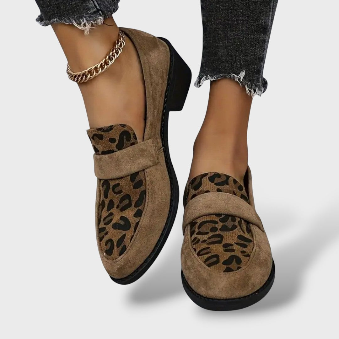 Zapatos Elegantes de Mujer Leopardo