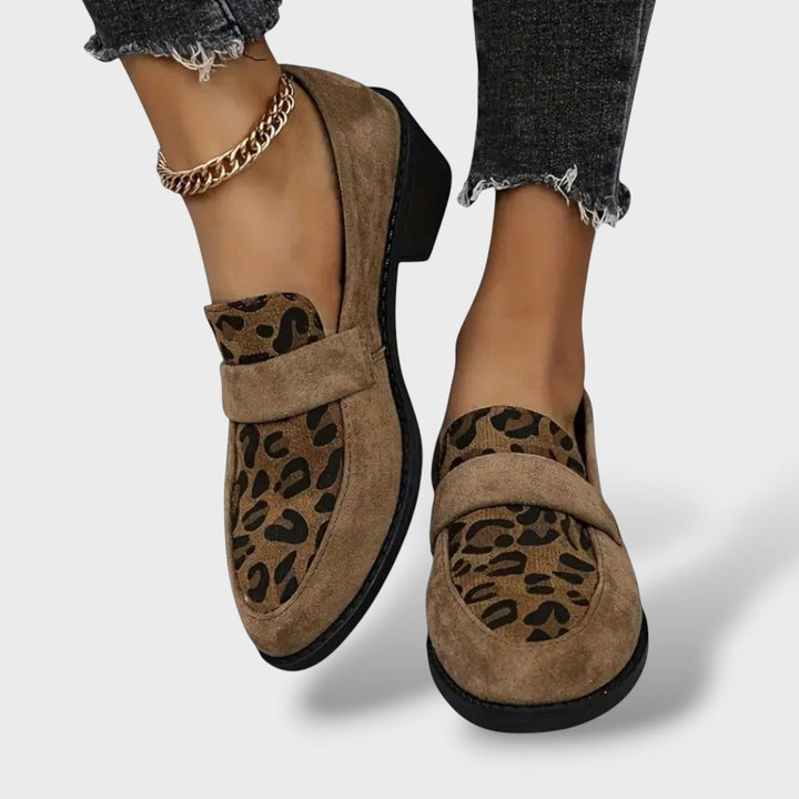 Zapatos Elegantes de Mujer Leopardo