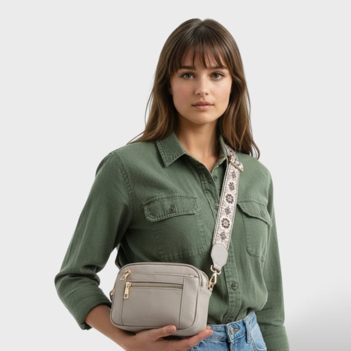 Bolso de Hombro Elegante de Cuero Sintético Moon