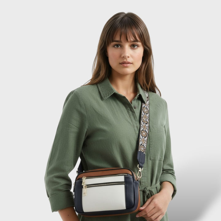 Bolso de Hombro Elegante de Cuero Sintético Moon