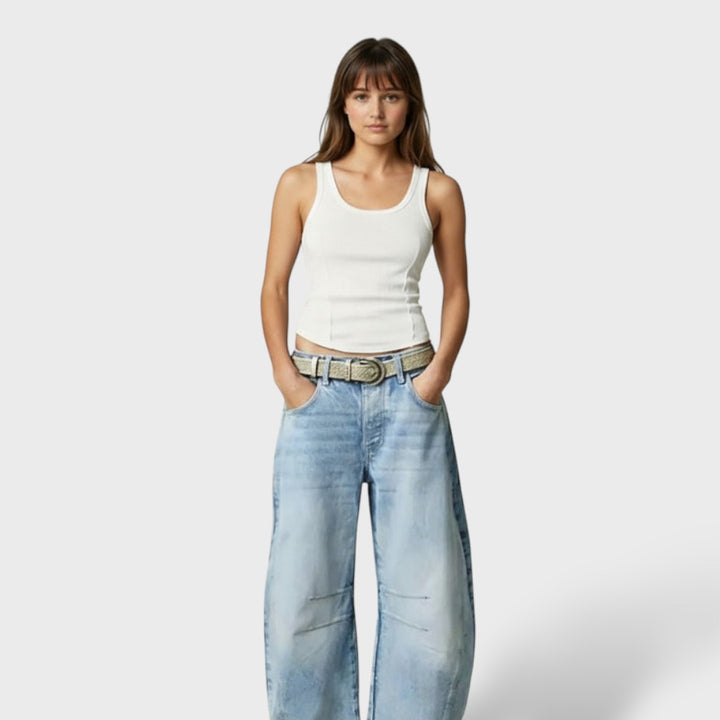 Vaqueros de Mujer de Pierna Ancha