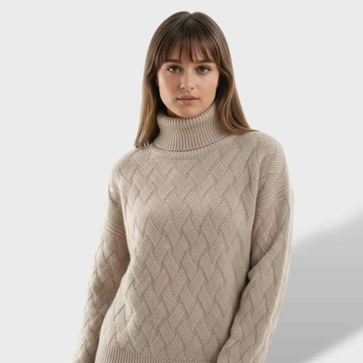 Jersey Mujer Cachemir Punto Suave Daria