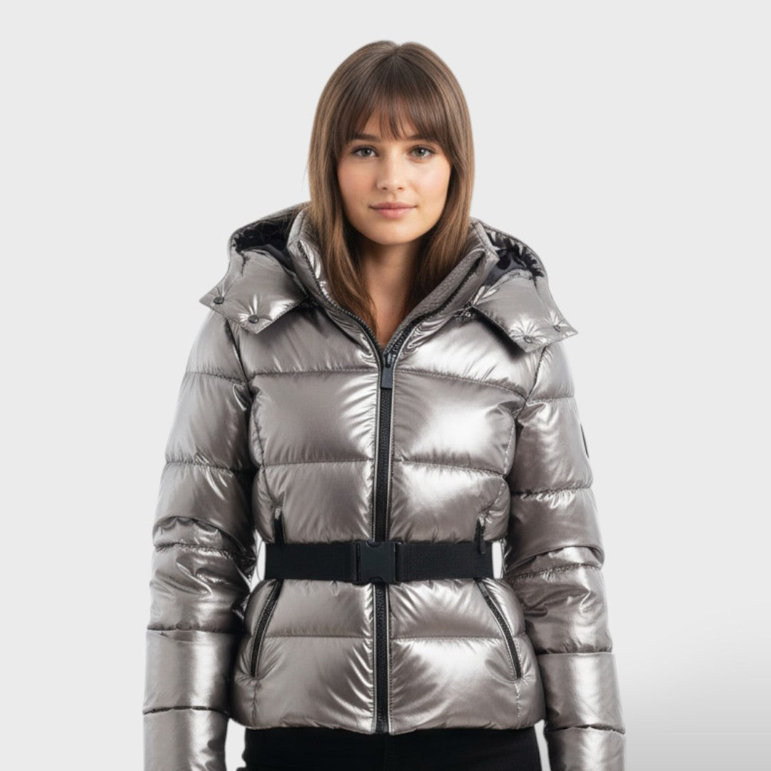Chaqueta Acolchada Impermeable Mujer