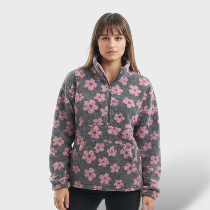 Suéter Polar Bohemio de Sherpa para Mujer