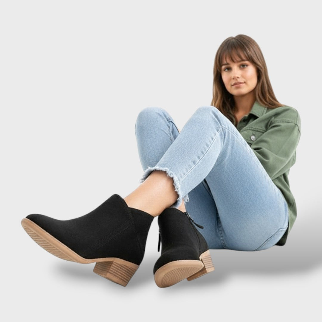 Botas de Cuero Ortopédicas Mujer