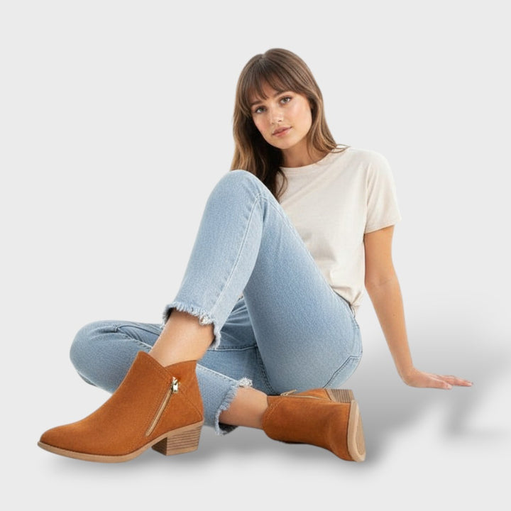 Botas de Cuero Ortopédicas Mujer