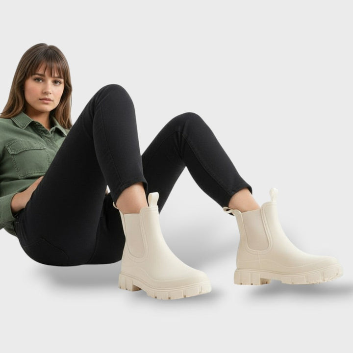 Botas de Lluvia Impermeables de Moda para Damas