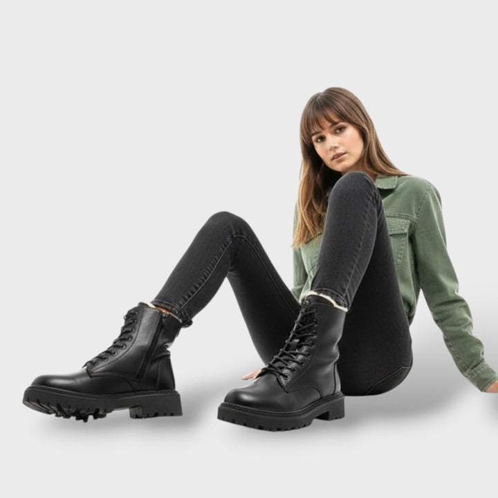Botas Invierno Mujer Cuero Clásicas