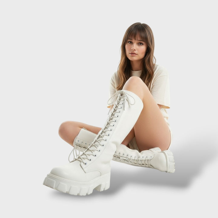 Botas cowboy de mujer invierno elegantes