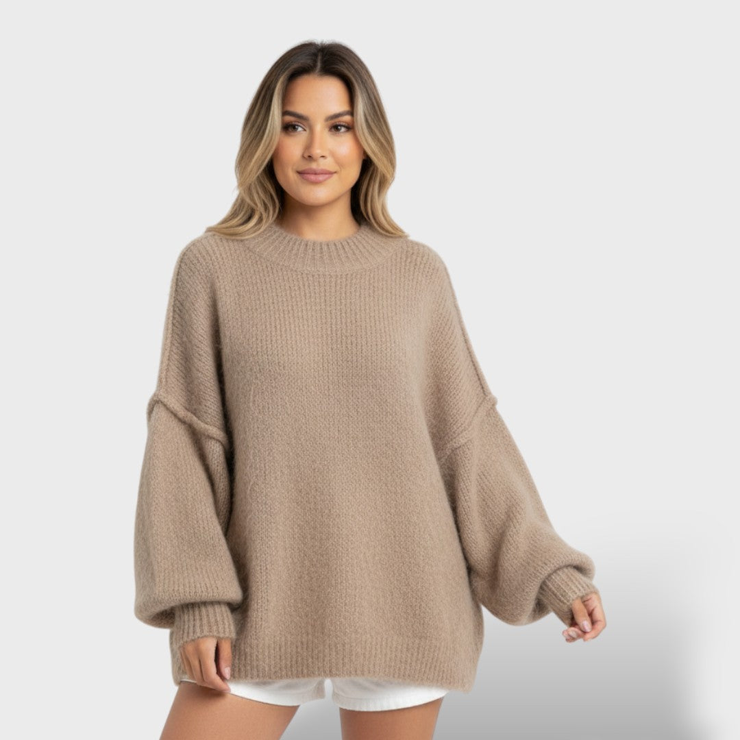 Suéter Oversize Suave Mujer