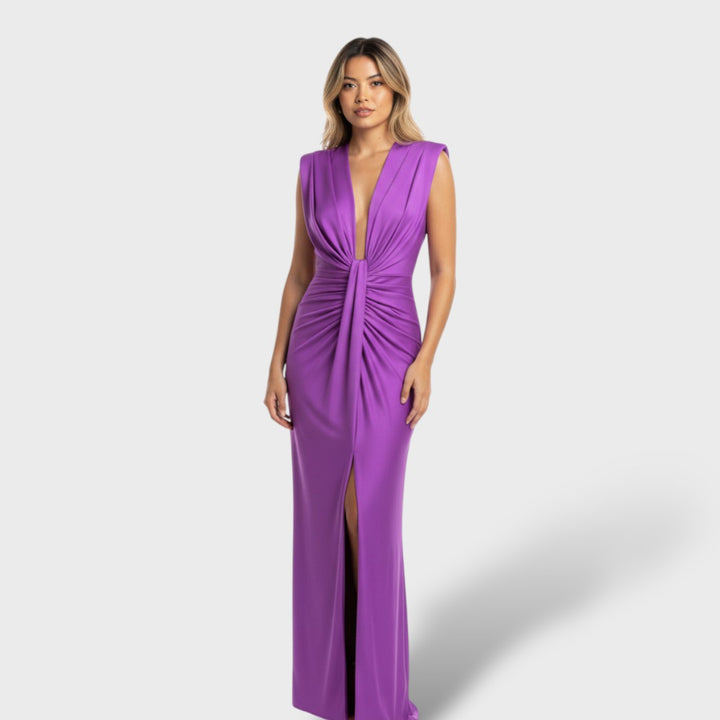 Vestido Largo Elegante de Fiesta Mujer