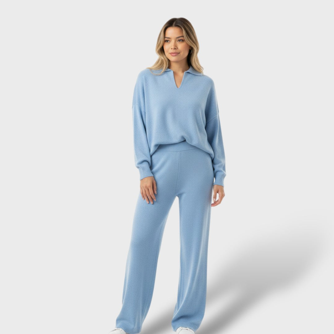 Conjunto de Punto Elegante Mujer