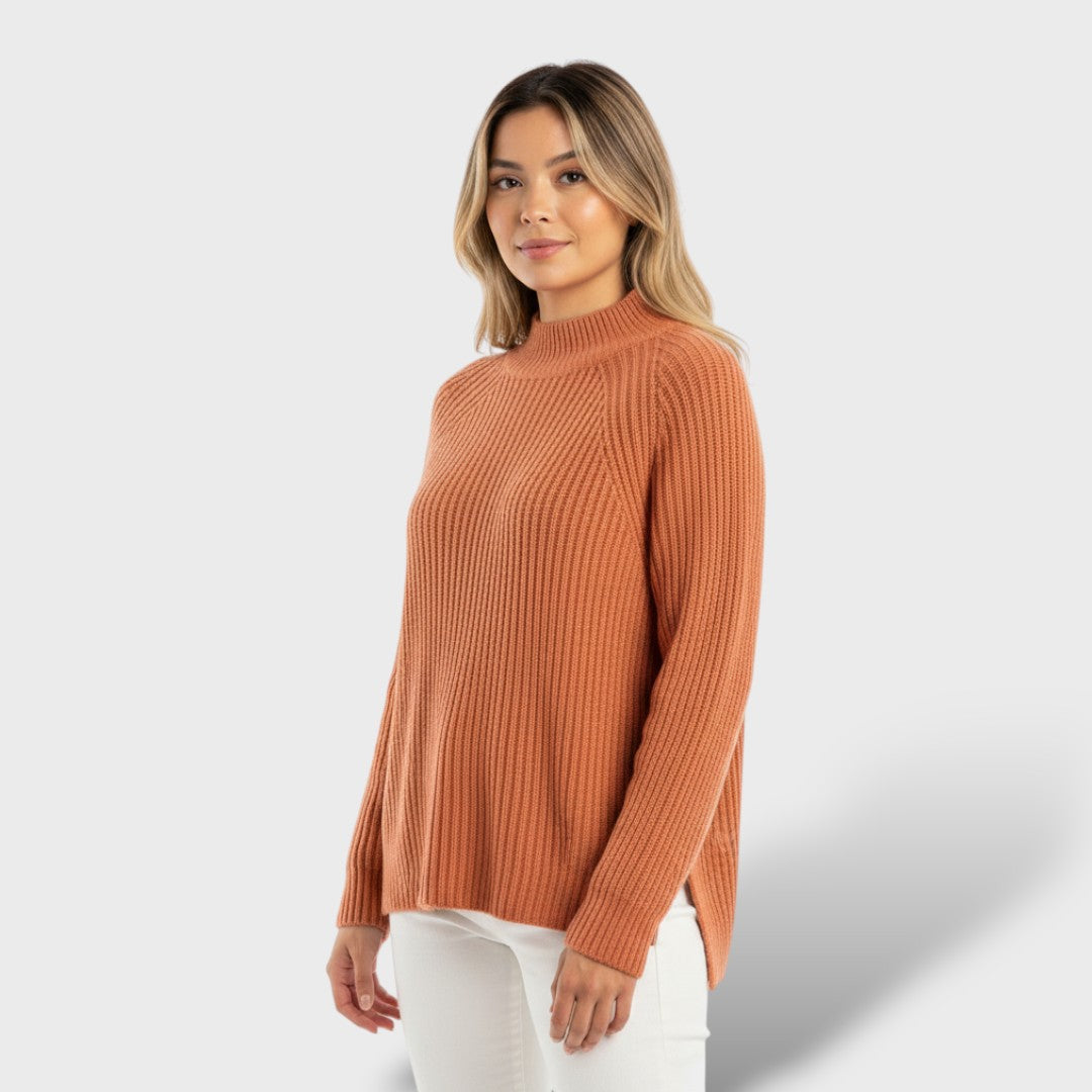 Suéter de Cuello Alto para Mujer