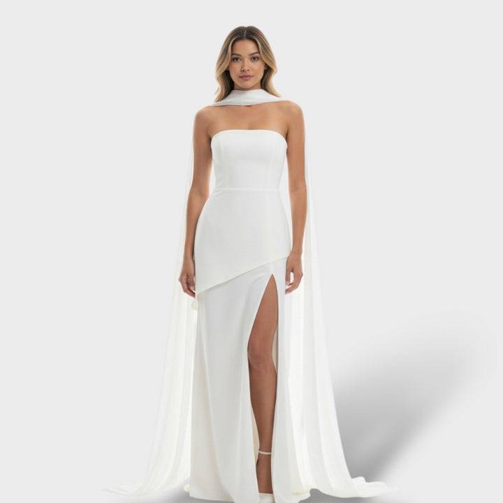 Vestido Maxi Elegante con Abertura