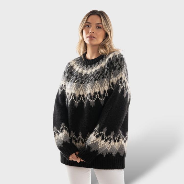 Suéter elegante cashmere mujer