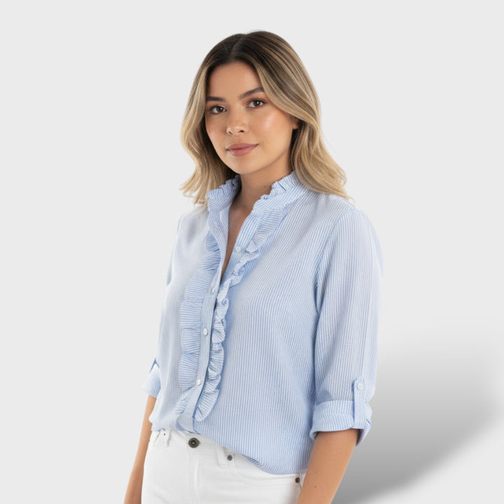 Blusa de Mujer con Detalle de Botón