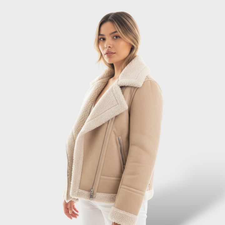 Chaqueta Mujer Forro Polar Cálida