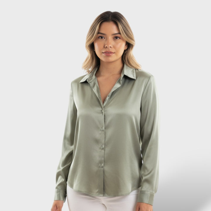 Blusa Suelta Mujer Manga Larga