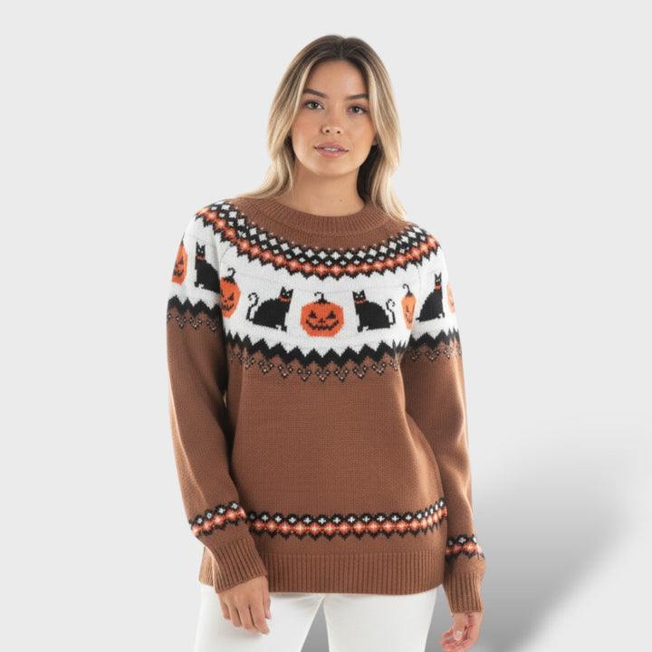 Suéter Navidad Mujer Manga Larga