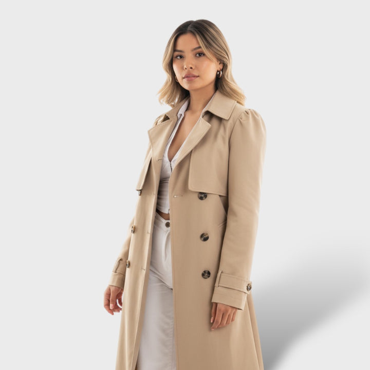 Abrigo Trench Mujer Elegante
