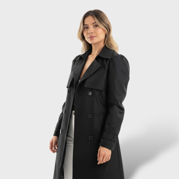 Abrigo Trench Mujer Elegante