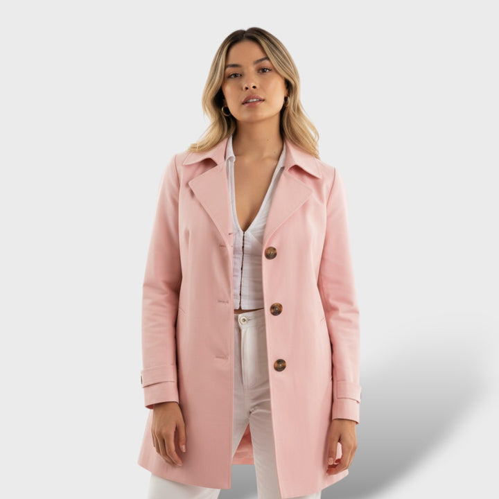 Abrigo Trench Mujer Elegante