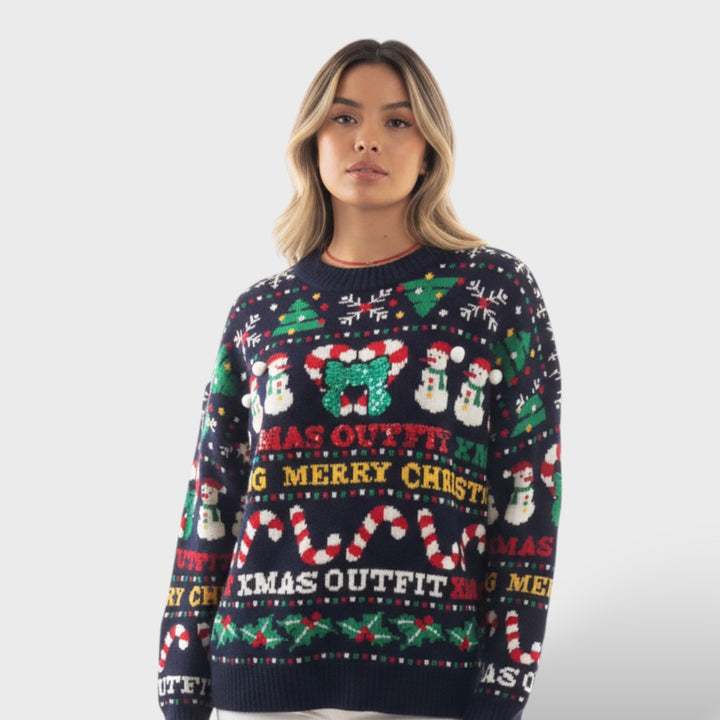 Suéter Navideño Lúgubre para Mujer